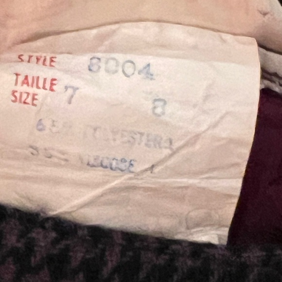 Rue St. Paul Vintage Purple Button-Down Skirt 7 - Picture 6 of 6